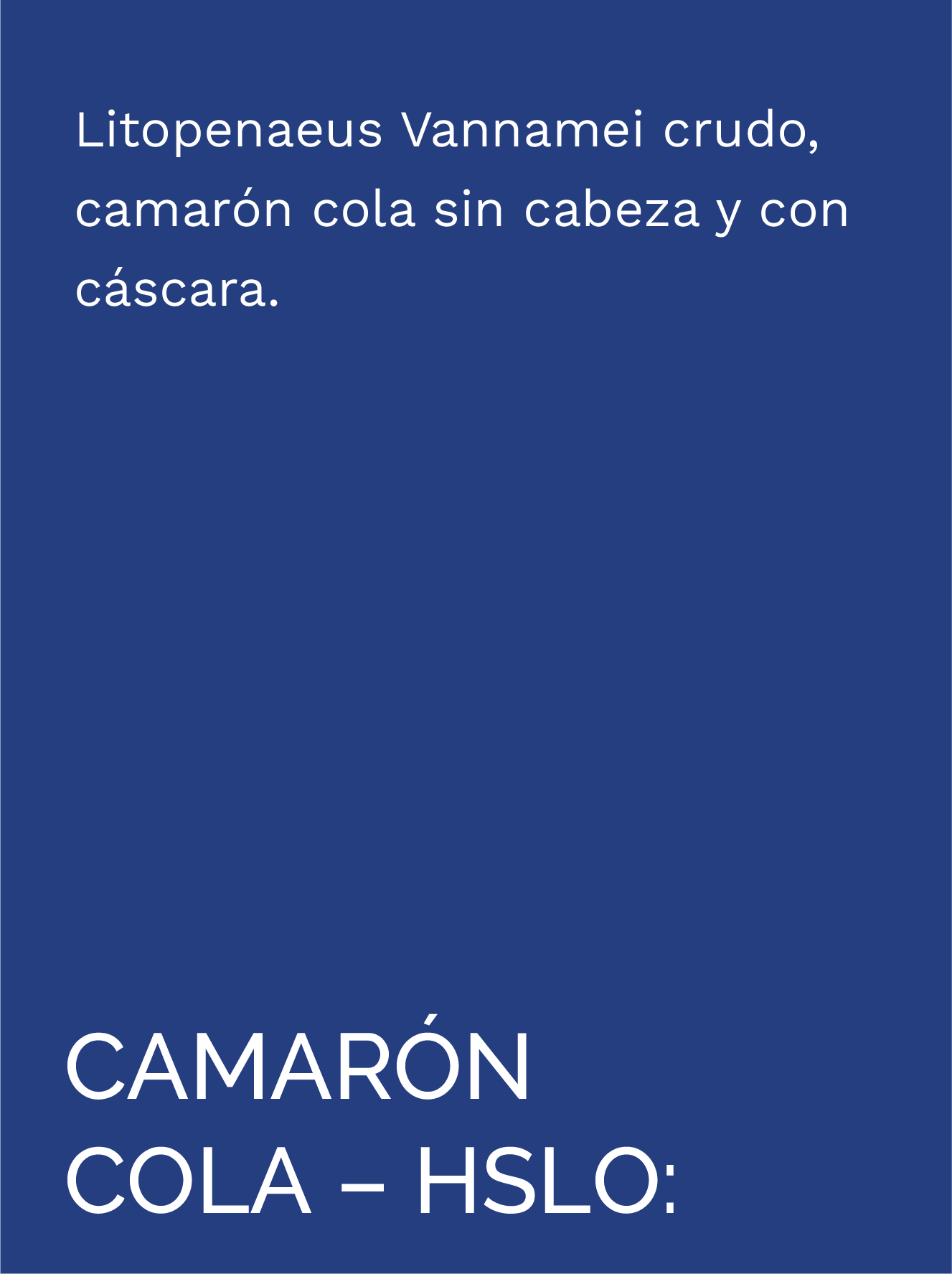 TEXT C COLA – SHLO – ESP